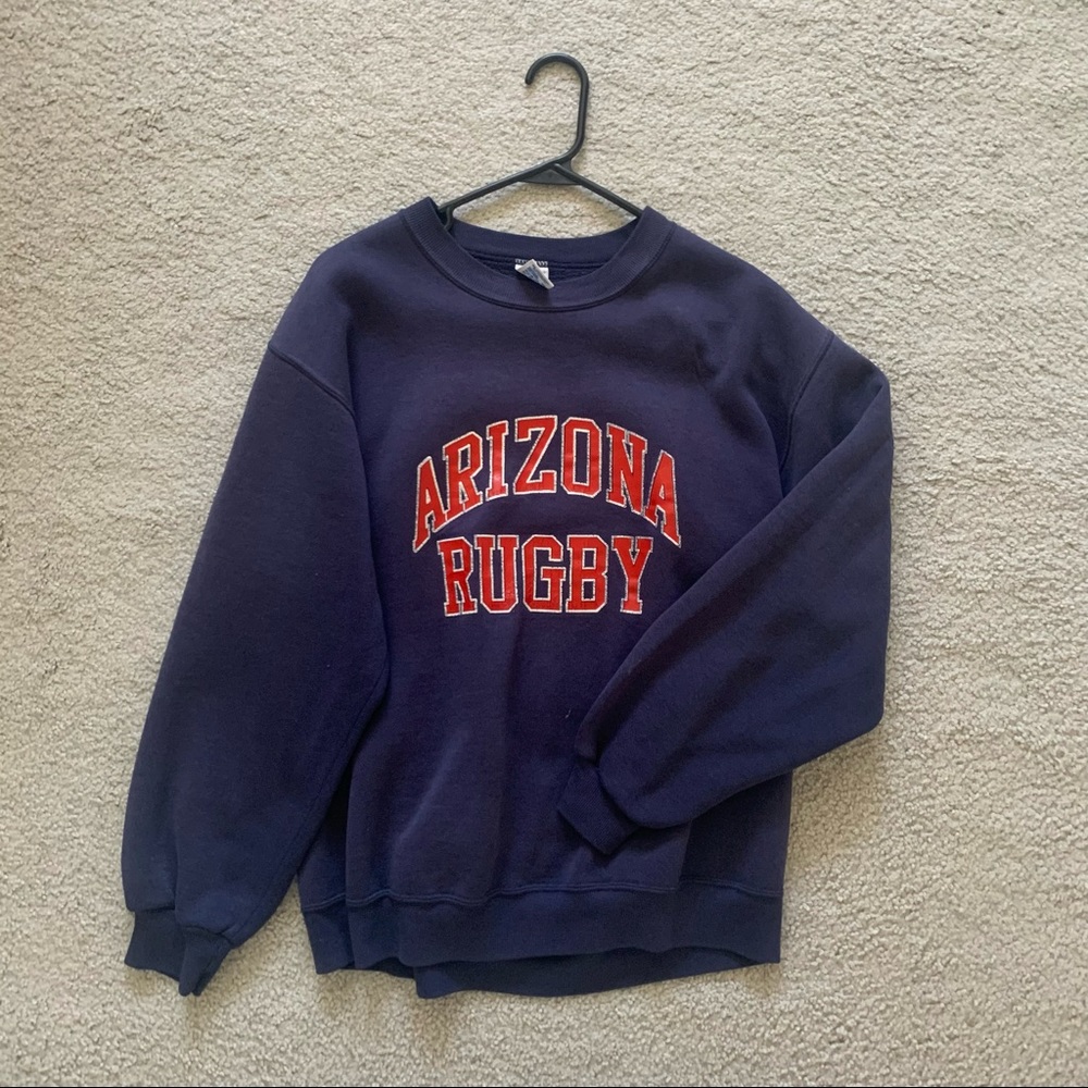 VINTAGE NAVY CREWNECK